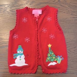 Toddler Christmas vest